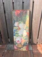 Bloemen schilderij, Ophalen, Minder dan 50 cm, Zo goed als nieuw, Schilderij
