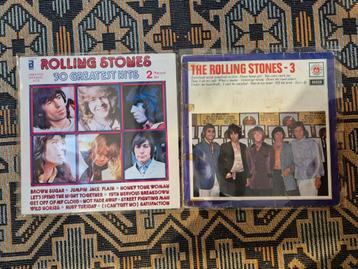 2 rolling stones vinyl  beschikbaar voor biedingen
