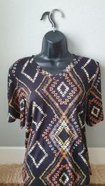 Geisha, Jazz shirt met V hals, maat S/36, Kleding | Dames, Geisha, Zwart, Ophalen of Verzenden, Zo goed als nieuw