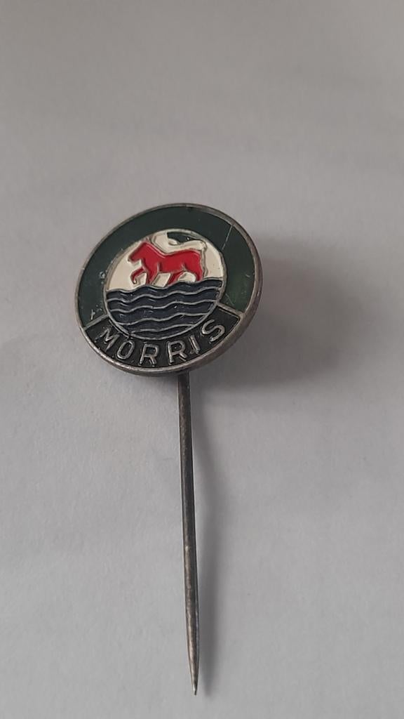 Vintage Morris Pin Badge - Zeldzaam!, Ophalen of Verzenden