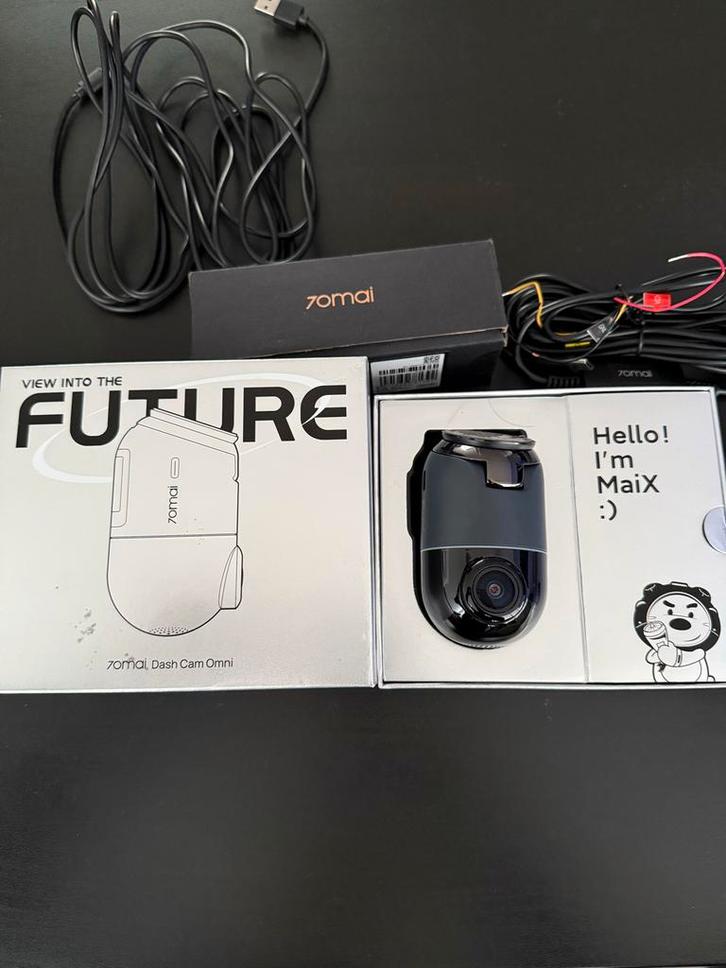 70mai Dash Cam 4K Omni X800 + Hardware Kit, Auto diversen, Dashcams, Zo goed als nieuw, Ophalen of Verzenden