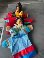 4 Disney handpoppen Aladin, Verzamelen, Disney, Ophalen of Verzenden, Knuffel, Overige figuren, Zo goed als nieuw