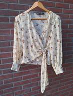 Zara overslag blousje met bloemen maat S, Zara, Geel, Nieuw, Ophalen of Verzenden