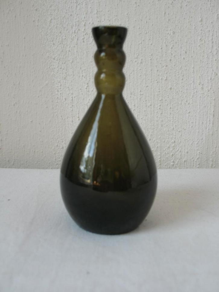 Jacob (Jac) Jongert (1883 - 1942) Knobbel flesje 1920, Antiek en Kunst, Antiek | Glas en Kristal, Ophalen of Verzenden