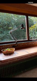 Architecten bureaulamp jaren 70, Ophalen, Gebruikt, Metaal, Minder dan 50 cm