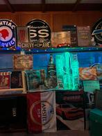 Metalen borden en vlaggen van automerken / bieren / usa, Ophalen, Zo goed als nieuw, Reclamebord