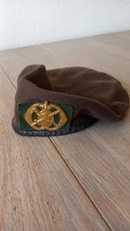 Baret 42 Brigade Geneeskundige Compagnie KL. 1985 -1, Verzamelen, Militaria | Algemeen, Ophalen of Verzenden, Landmacht, Nederland