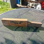 Vintage Houten Waterpas Jaren '50 met Hoes, Ophalen of Verzenden