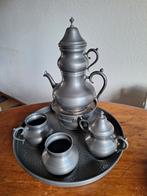 Uniek tinnen servies Rio Tiel Holland complete set, Antiek en Kunst, Antiek | Tin, Ophalen of Verzenden