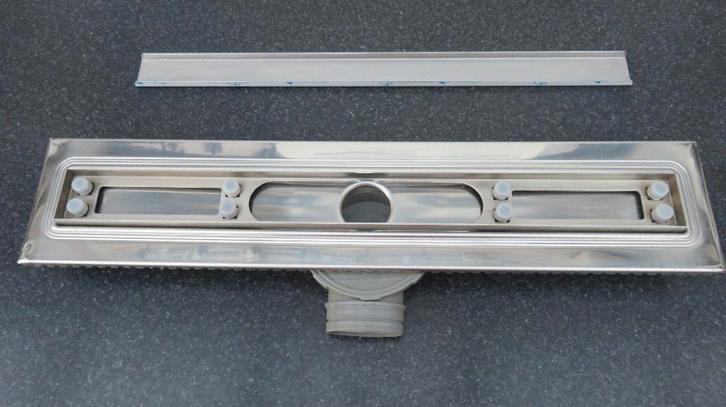 Douchegoot, Envi 60, nieuw,  badkamer afvoer, tegelgoot., Doe-het-zelf en Verbouw, Sanitair, Nieuw, Douche, Rvs, Ophalen of Verzenden