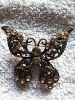 antieke broche 'vlinder', Overige materialen, 4 tot 7 cm, Gebruikt, Overige kleuren