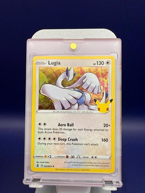 Lugia 022/025 - Celebrations 2021 - Holo Rare - Mint Staat!, Hobby en Vrije tijd, Verzamelkaartspellen | Pokémon, Zo goed als nieuw