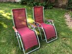 Lafuma relax stoelen, Tuin en Terras, Tuinstoelen, Ophalen, Gebruikt, Hout