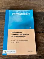 Monografieën privaatrecht: Faillissement etc. 10e druk, A.M.J. van Buchem-Spapens; Th.A. Pouw, Ophalen of Verzenden, Alpha, WO