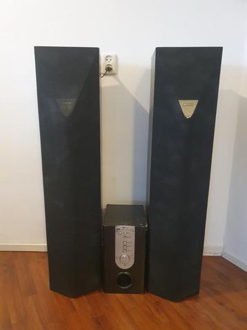 SONY luidsprekers en DK Digital versterker/subwoofer beschikbaar voor biedingen