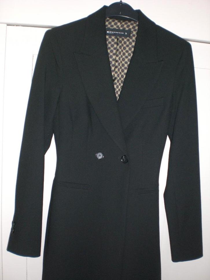 Zwarte Blazer, Kleding | Dames, Jasjes, Kostuums en Pakken, Zo goed als nieuw, Jasje, Maat 36 (S), Zwart, Verzenden