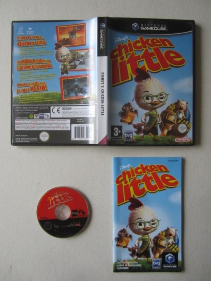 Chicken Little (Disney) Nintendo Gamecube, Spelcomputers en Games, Games | Nintendo GameCube, Zo goed als nieuw, Platform, 1 speler