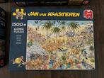 Jan van Haasteren puzzel De Oase 1500 stukjes, Hobby en Vrije tijd, Denksport en Puzzels, Ophalen, 500 t/m 1500 stukjes, Zo goed als nieuw