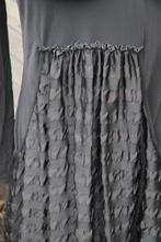 Ballonjurk zwart Indies mt 3 (M) travelstof Vaste prijs, Kleding | Dames, Jurken, Maat 38/40 (M), Zwart, Ophalen of Verzenden