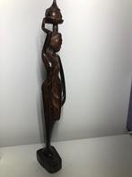 Satijnhoute beeldje, Antiek en Kunst, Ophalen of Verzenden