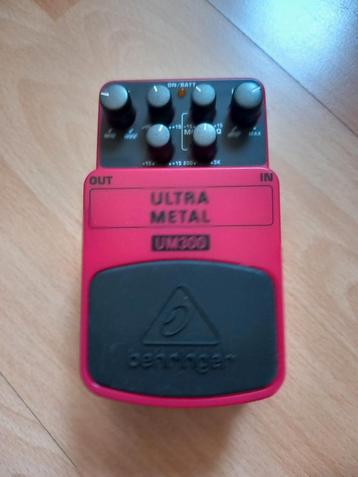 Behringer Effect Pedal Ultra Metal UM 300 beschikbaar voor biedingen
