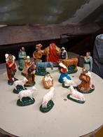 Oude gipsen kerstbeeldjes, Ophalen of Verzenden