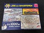 Jan van Haasteren 2x1000 Elfstedentocht en Nieuwjaarsduik, Nieuw, Minder dan 500 stukjes, Ophalen of Verzenden, Legpuzzel