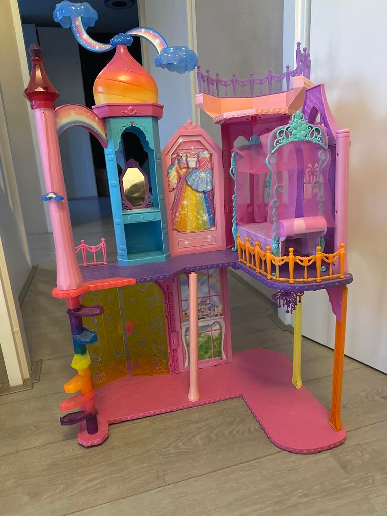 Barbie Prinsessenhuis - Gebruikt, Ophalen of Verzenden, Gebruikt, Barbie