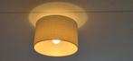 2 plafond-/hanglampen met stoffen lampenkap zo goed alsnieuw, Ophalen, Zo goed als nieuw