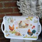 Kippetjes dienblad 49x28 cm., Huis en Inrichting, Woonaccessoires | Dienbladen, Ophalen of Verzenden, Rechthoekig, Hout
