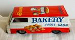 Oude blikken Bakkers bus, Bread ,Bakery Van, Made in Japan, Ophalen of Verzenden