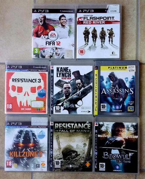 Diverse PS3 games (Playstation 3), ook los te koop, Spelcomputers en Games, Games | Sony PlayStation 3, Zo goed als nieuw, 3 spelers of meer