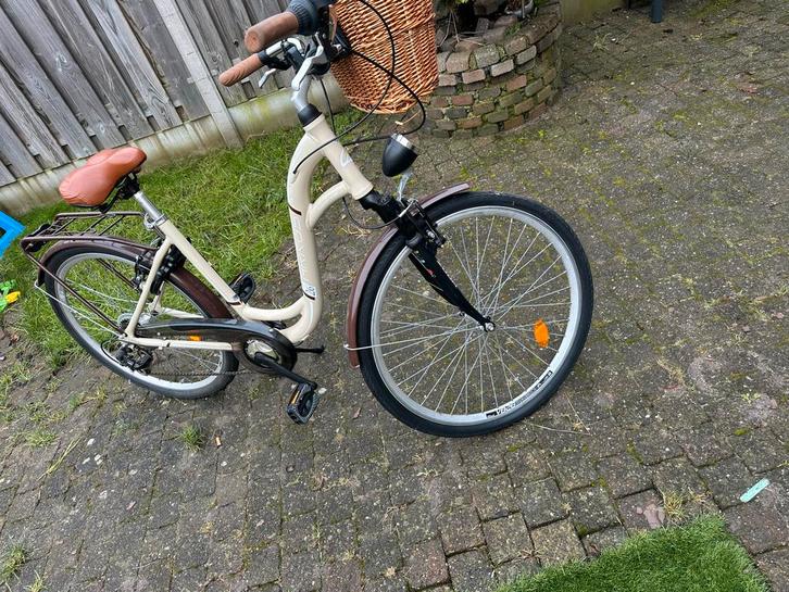 Damesfiets met lage instap, Fietsen en Brommers, Fietsen | Dames | Damesfietsen, Gebruikt, Overige merken, (Extra) lage instap