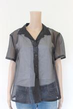 Nienhaus & Lotz zwarte doorschijnende blouse maat 44, ., Zwart, Maat 42/44 (L), Ophalen of Verzenden