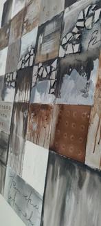 Schilderij 1x 1 meter, Huis en Inrichting, Ophalen, Oorspronkelijke maker, Zo goed als nieuw, Schilderij