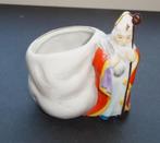 OUDE SINTERKLAAS PORCELEINEN SNOEPJES POTJE JAREN 20 VINTAGE, Antiek en Kunst, Verzenden