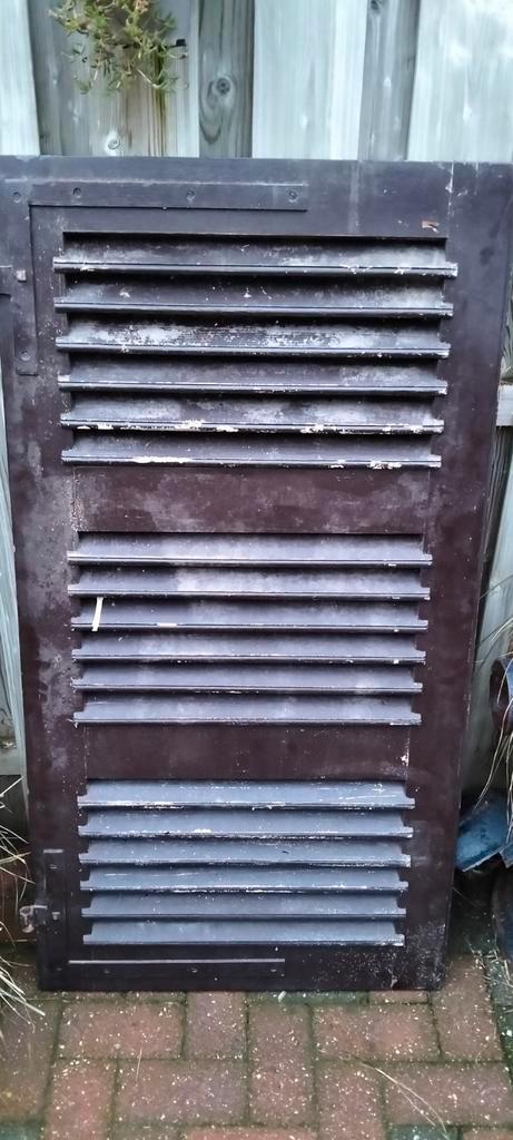 4 grote luiken Louvre kamerscherm luik kamerschermen, Huis en Inrichting, Woonaccessoires | Kamerschermen, Gebruikt, Ophalen