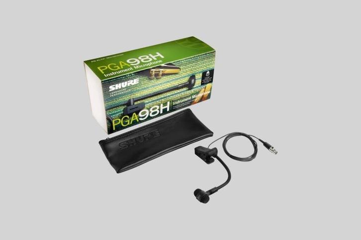 Shure PGA98H-TQG instrument condensator microfoon met TA4F, Muziek en Instrumenten, Microfoons, Nieuw, Instrumentmicrofoon, Ophalen of Verzenden