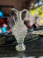 Vintage glazen wijn/ sap karaf, Ophalen of Verzenden