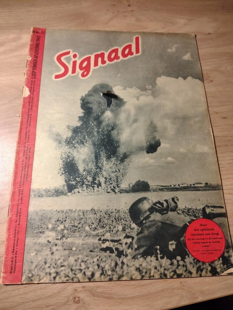 Signaal Nederlands 1942 Nr. 17, Ophalen of Verzenden, Nederland, Boek of Tijdschrift