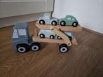 Te koop: Little Dutch oplegger incl originele 4 auto's, Ophalen of Verzenden, Nieuw, Rij- of Hobbelspeelgoed