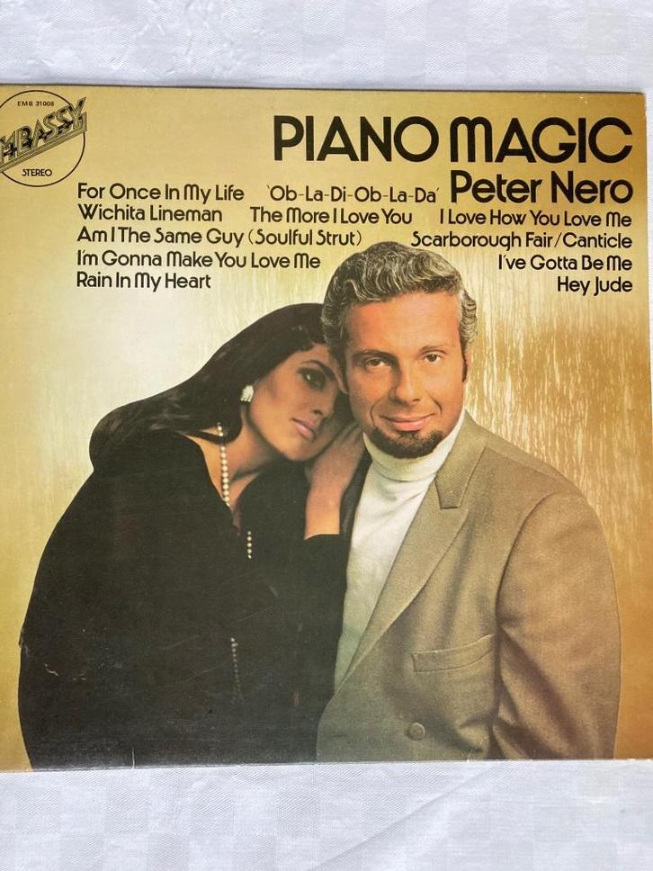 LP's diverse pianisten Conway, Jankowski, Liberace, Nero, Cd's en Dvd's, Vinyl | Pop, Gebruikt, 1960 tot 1980, Overige formaten