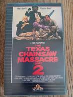 VHS The Texas Chainsaw Massacre Part 2, Ophalen of Verzenden