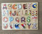 Nieuwe houten alfabet puzzel, Ophalen of Verzenden, Nieuw