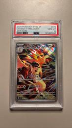 Ethan's Typhlosion (sv9a 070) PSA 10, Ophalen of Verzenden, Zo goed als nieuw