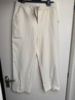 Pulz broek creme gebroken wit maat 42 met split voorkant, Kleding | Dames, Broeken en Pantalons, Ophalen of Verzenden, Zo goed als nieuw