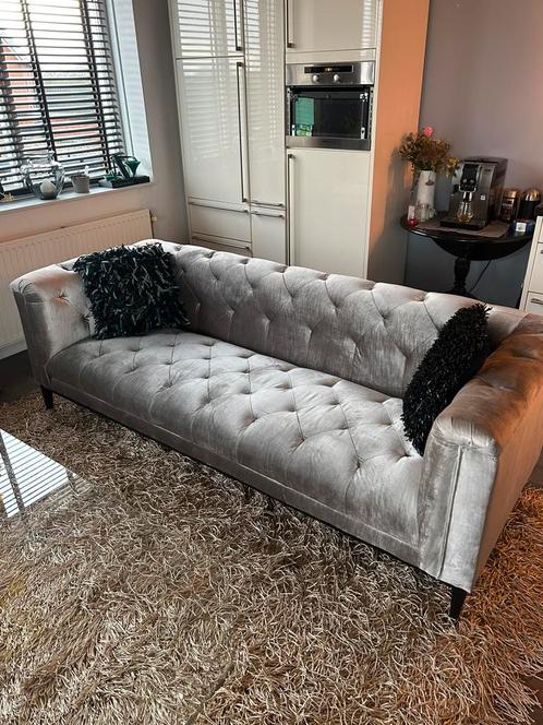 🔴 🔴🔴 Prachtige Ultra Luxe Velvet Bank Nieuw WEG=WEG €875, Huis en Inrichting, Banken | Bankstellen, Zo goed als nieuw, Rechte bank