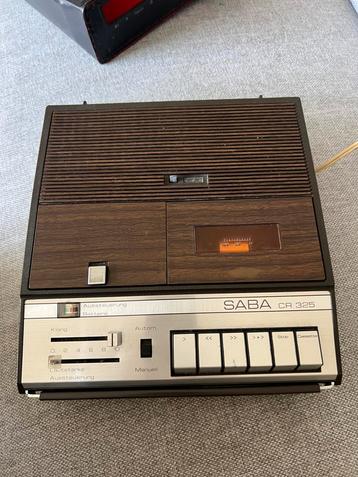 Vintage SABA CR 325H Cassetterecorder (1970) beschikbaar voor biedingen