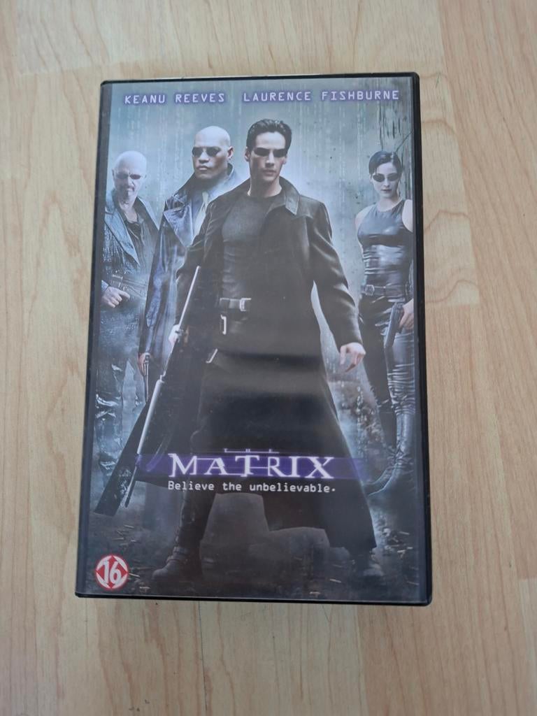 The Matrix VHS - Science Fiction Klassieker, Vanaf 16 jaar, Ophalen of Verzenden, Zo goed als nieuw