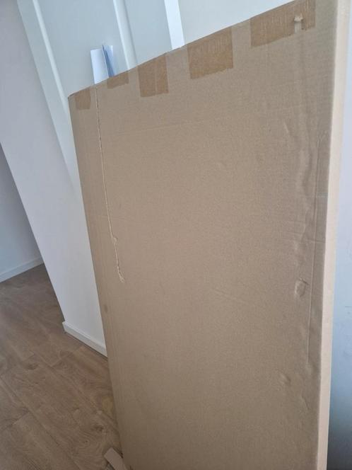 Schulte badwand black style 1 delig 80x140 cm helder/zwart, Huis en Inrichting, Badkamer | Badkamermeubels, Zo goed als nieuw